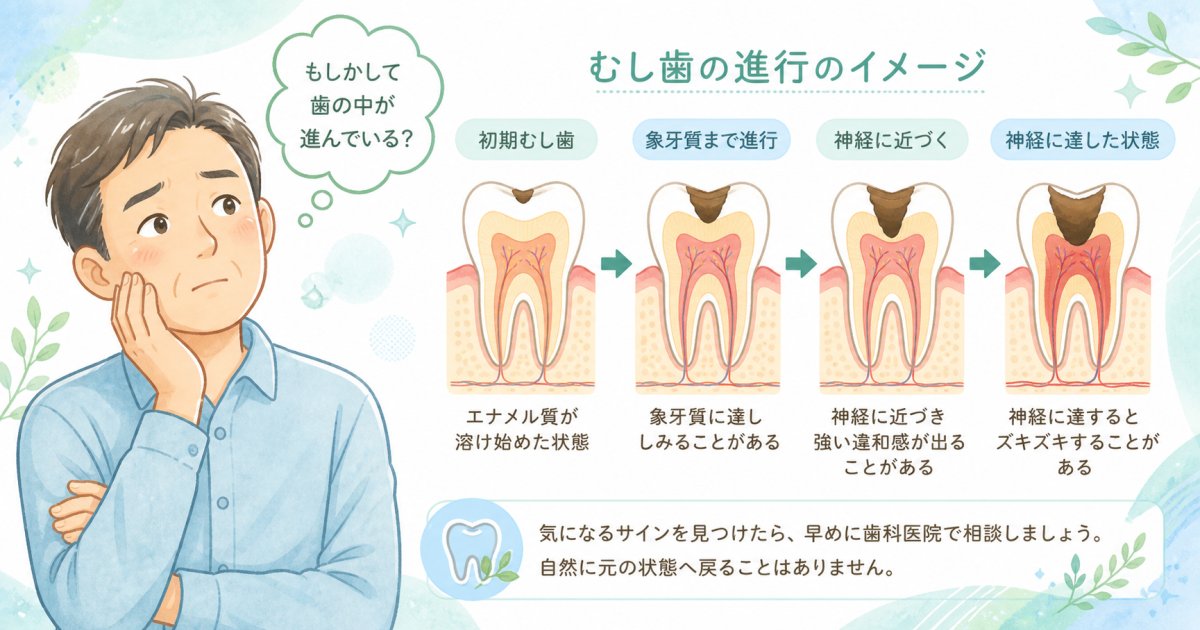 むし歯放置で痛みが消えたら危険？歯が抜ける理由と受診の目安