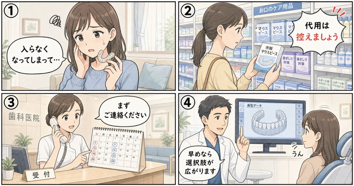 リテーナーの適切な装着時間と正しいお手入れ・取り扱い方法