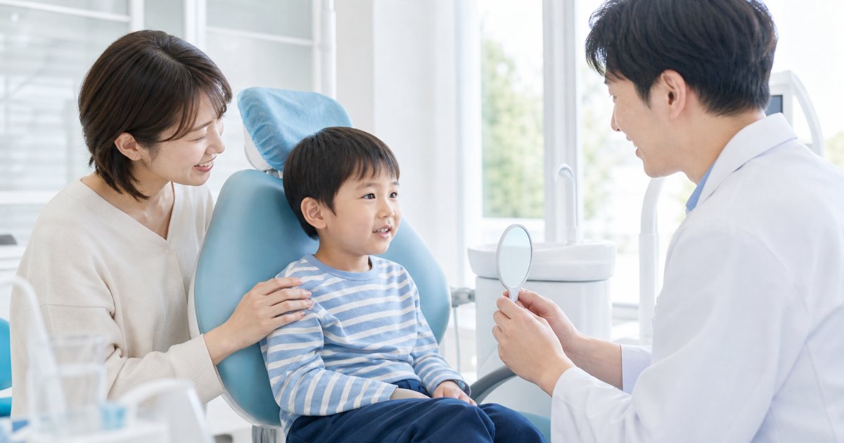 乳歯のむし歯放置で永久歯はどうなる？歯並びへの影響と受診目安